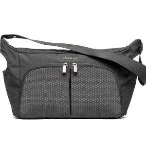 Black Doona Essentials Stroller Bag & Olive Vehicle Seat Protector - Medium